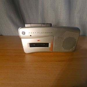 GE General Electric Microcassette Auto Voice Recorder 3-5375A